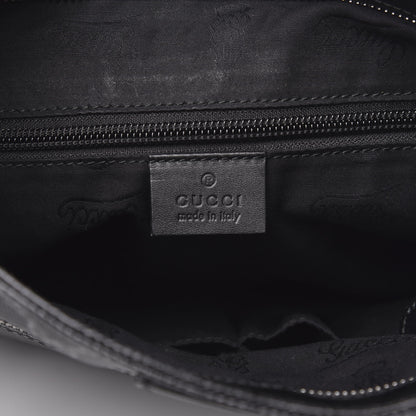 Gucci Imprime Monogram Small Flat Messenger Bag Black 6 of 10