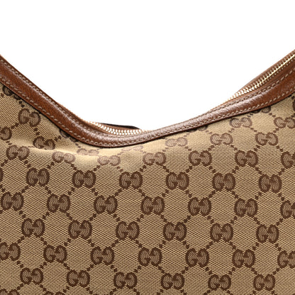 Gucci Monogram Bamboo Ring Hobo Brown 9 of 11