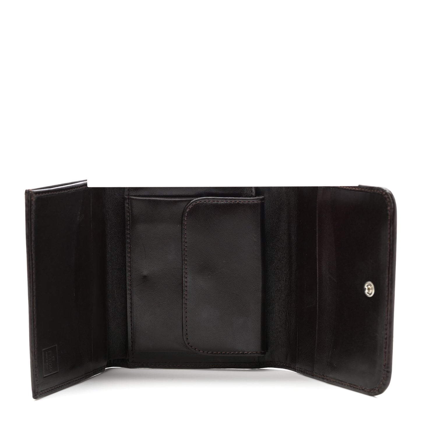 Zucca Compact Wallet Tobacco