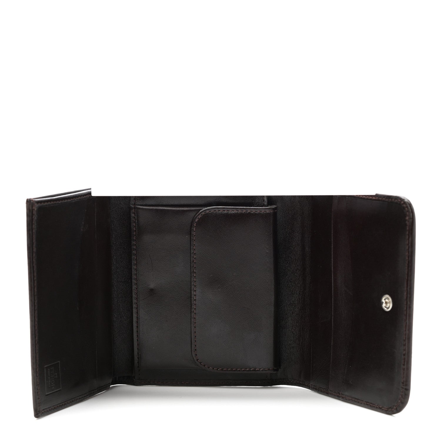 Fendi Zucca Compact Wallet Tobacco 5 of 9