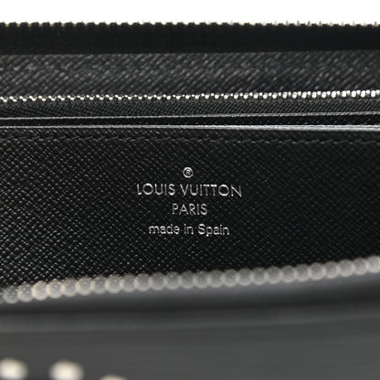 Louis Vuitton Epi LV Stories Zippy Wallet Black 7 of 9