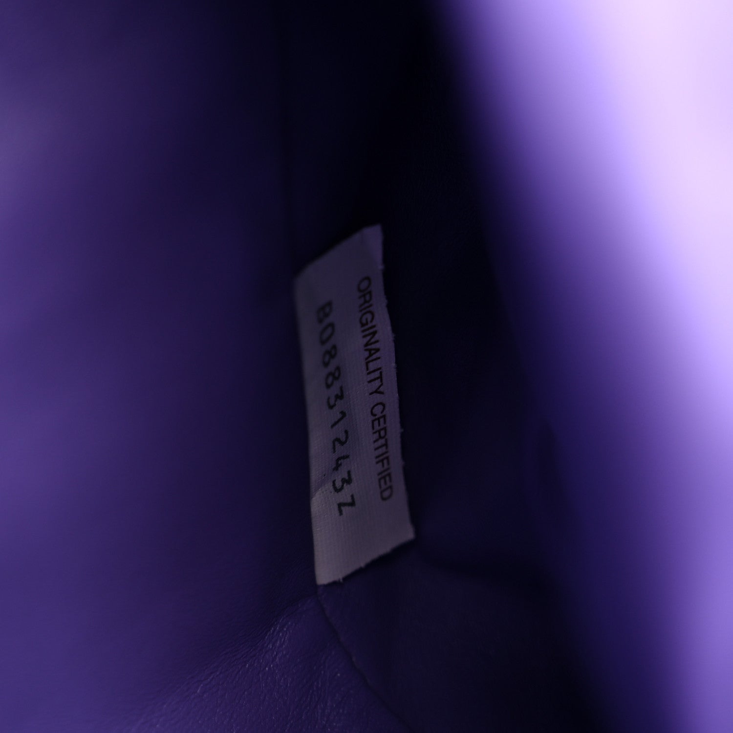 Bottega Veneta Smooth Butter Calf The Pouch Oversized Clutch Purple 7 of 11