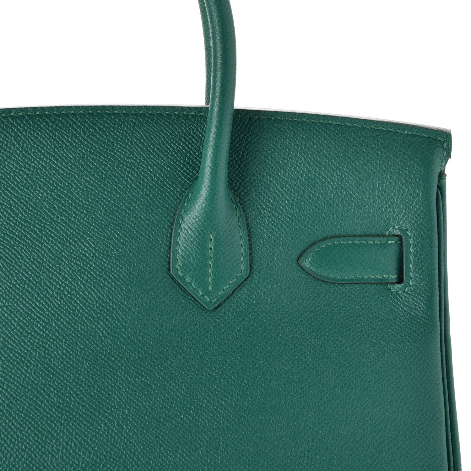 Hermes Epsom Birkin 30 Malachite 12 of 38