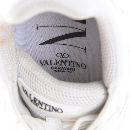 Valentino Garavani Calfskin Womens Bounce Sneakers 37 White 11 of 12