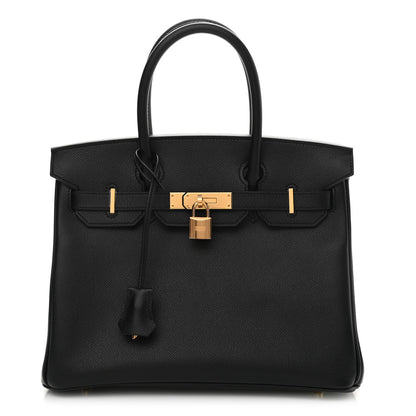 Hermes Epsom Birkin 30 Black 1 of 10
