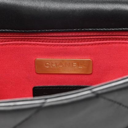 Chanel Lambskin Quilted Medium Chanel 19 Flap So Black 6 of 15