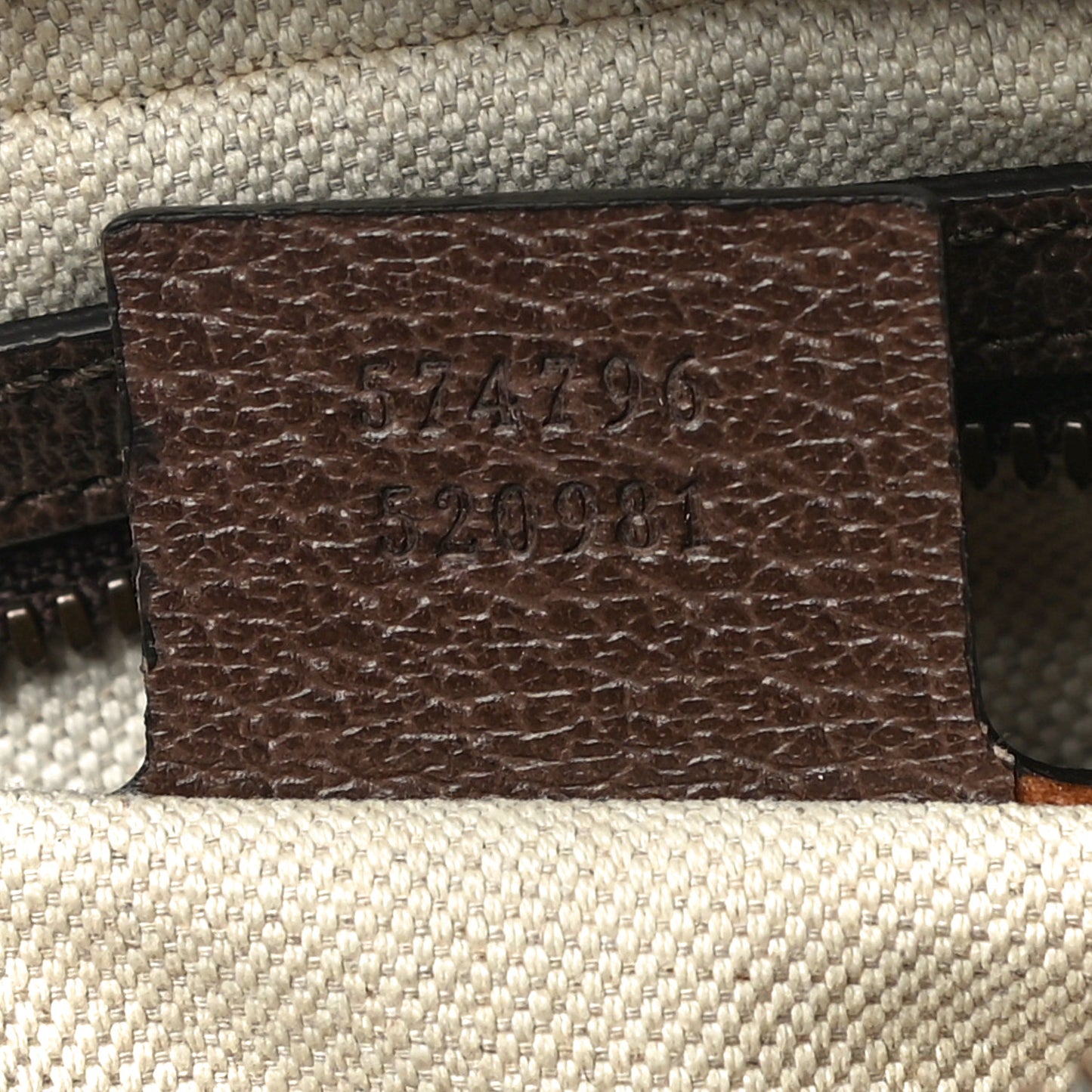 Soft GG Supreme Monogram Medium Ophidia Belt Bag Dark Brown