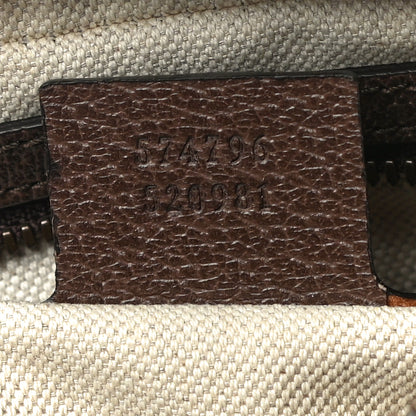 Gucci Soft GG Supreme Monogram Medium Ophidia Belt Bag Dark Brown 7 of 9