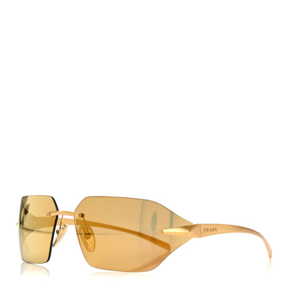 Prada Metal Sunglasses SPR A56 Gold 1 of 8