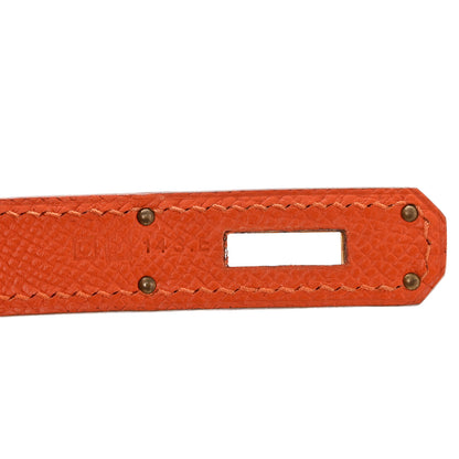 Hermes Epsom Birkin 30 Orange 7 of 11