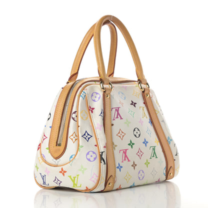 Louis Vuitton Monogram Multicolor Priscilla White 3 of 16