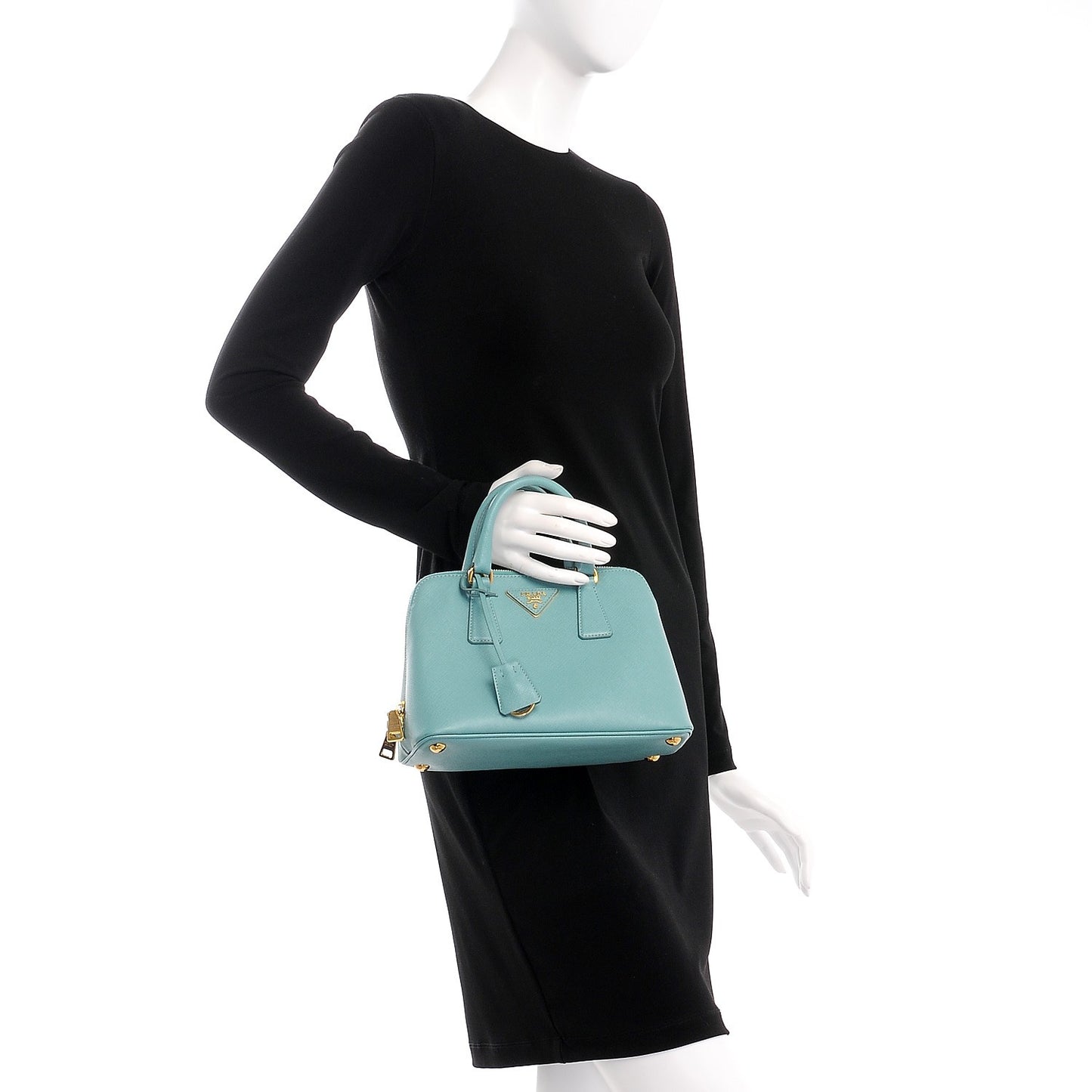 Saffiano Lux Small Promenade Tote Anice