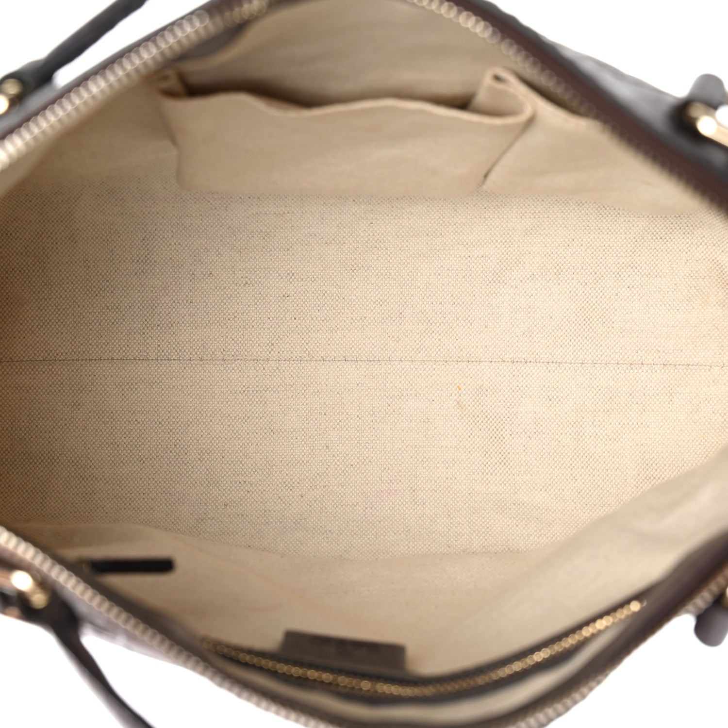 Gucci Guccissima Mayfair Top Handle Satchel Dark Brown 5 of 13