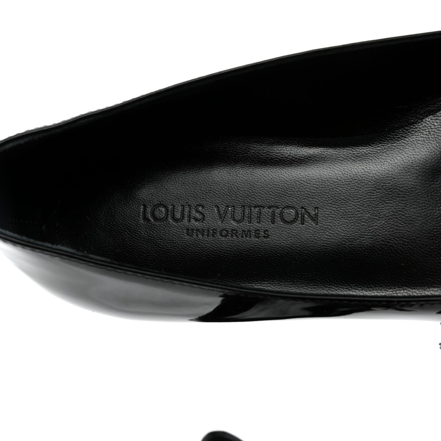 Patent Uniformes Ballerina Flat 35 Black