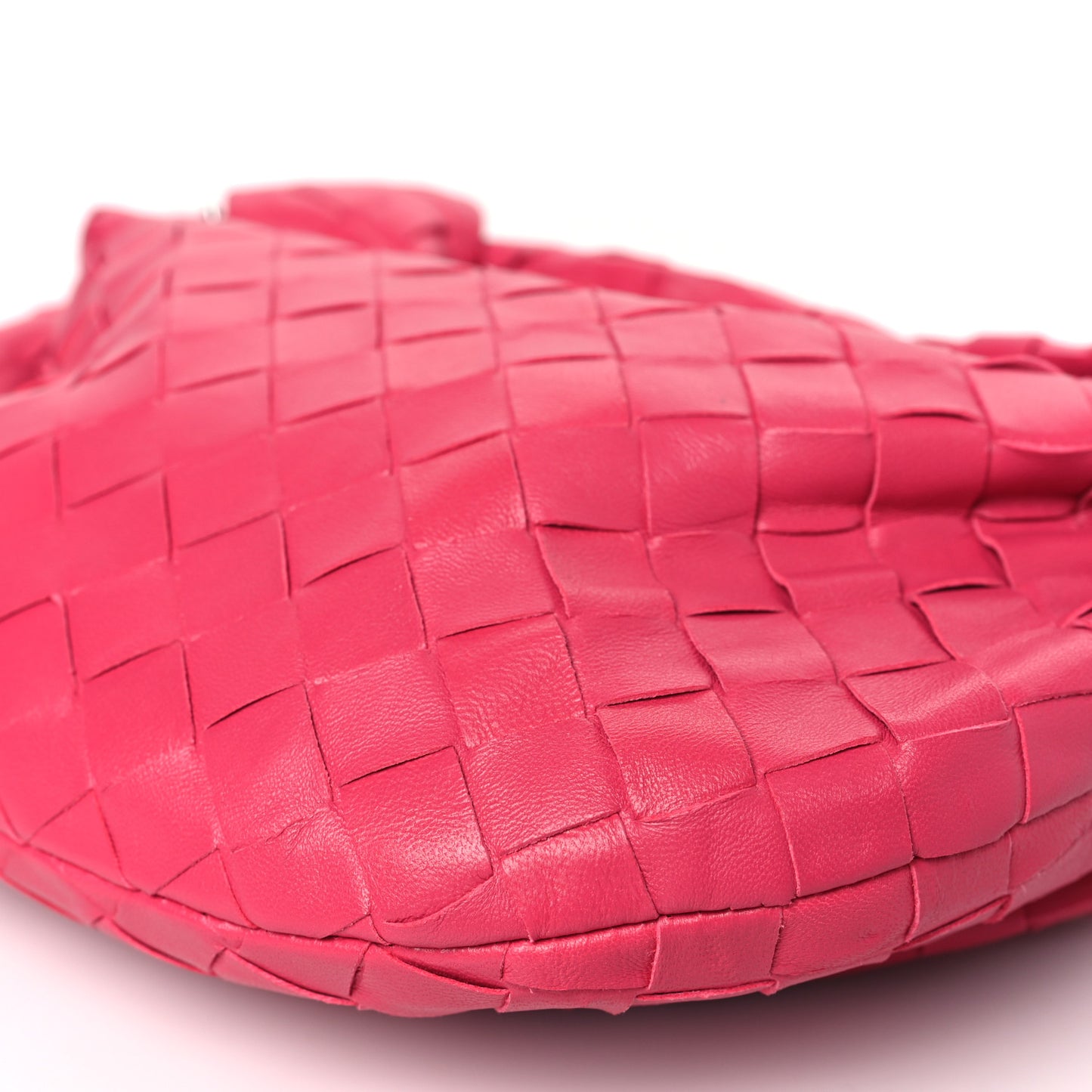 Nappa Intrecciato Mini Jodie Cranberry