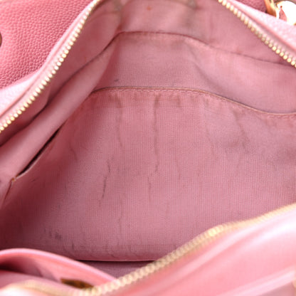Chanel Caviar Quilted Petit Timeless Shopping Tote PTT Pink 9 of 18