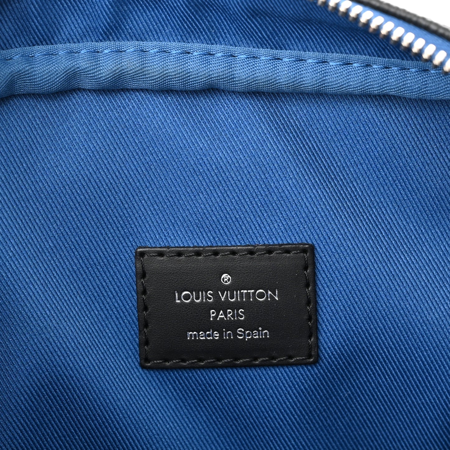 Damier Graphite Dayton Reporter PM Blue