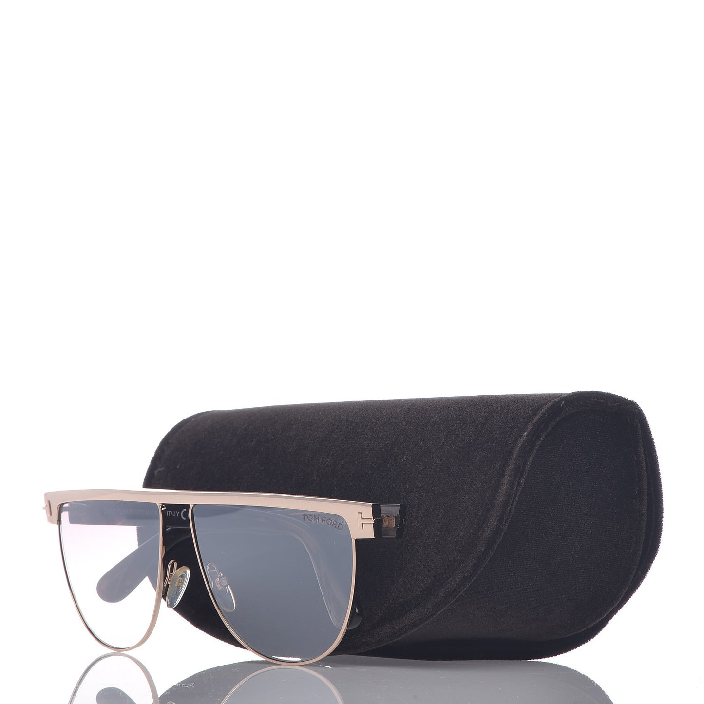 Stephanie Sunglasses TF570 Gold Havana