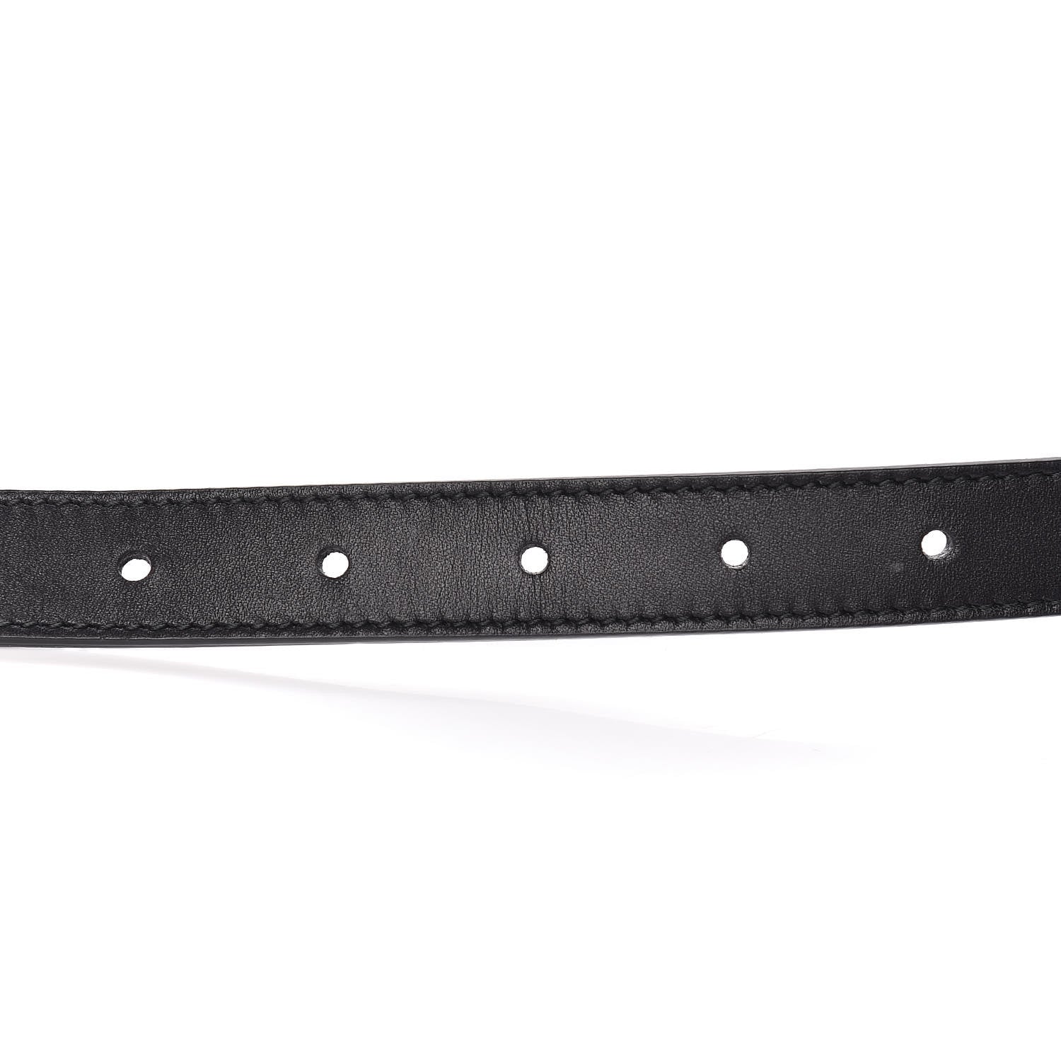Gucci Calfskin Double G 20mm Belt 100 40 Black 5 of 6