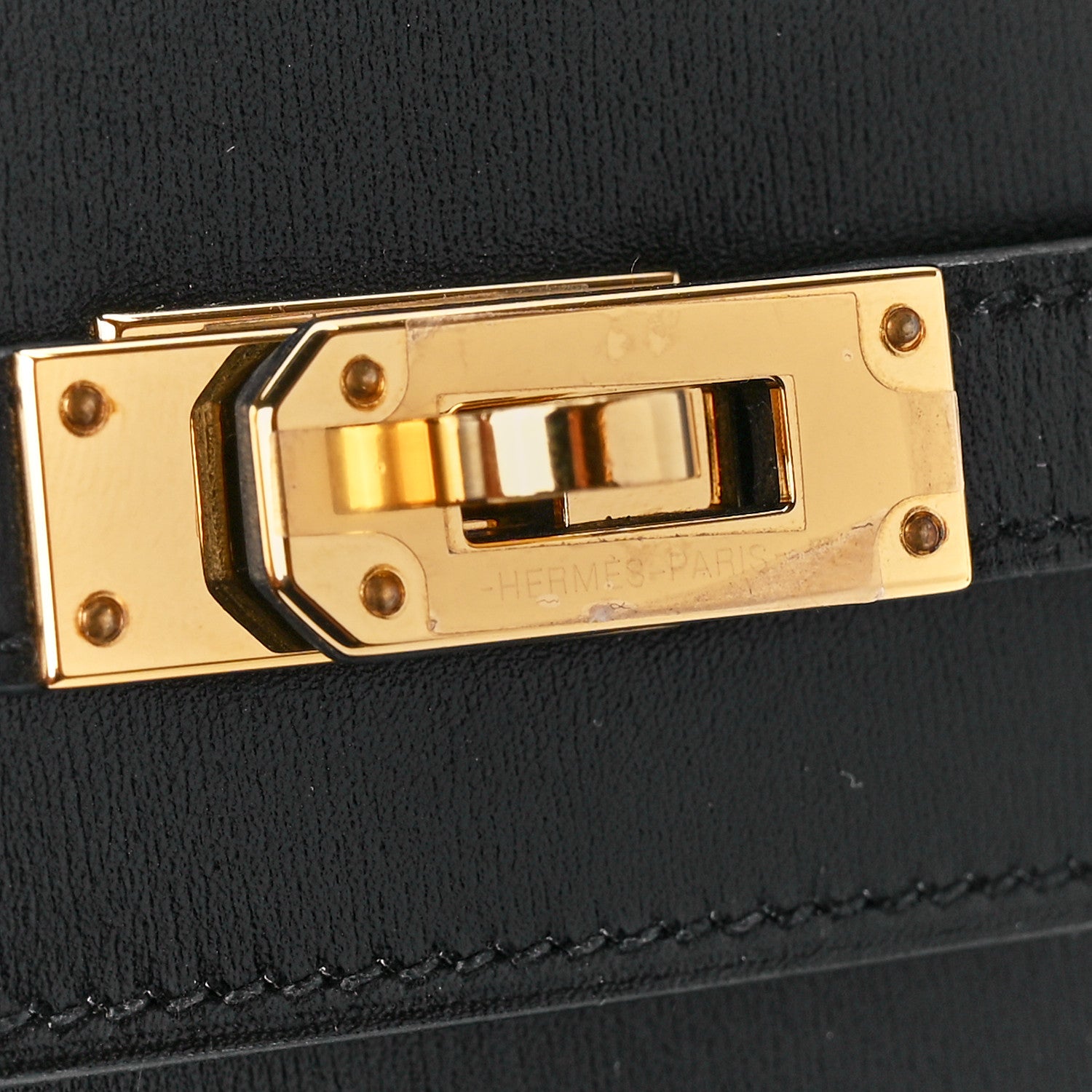 Hermes Box Kelly Wallet To Go Black 7 of 12