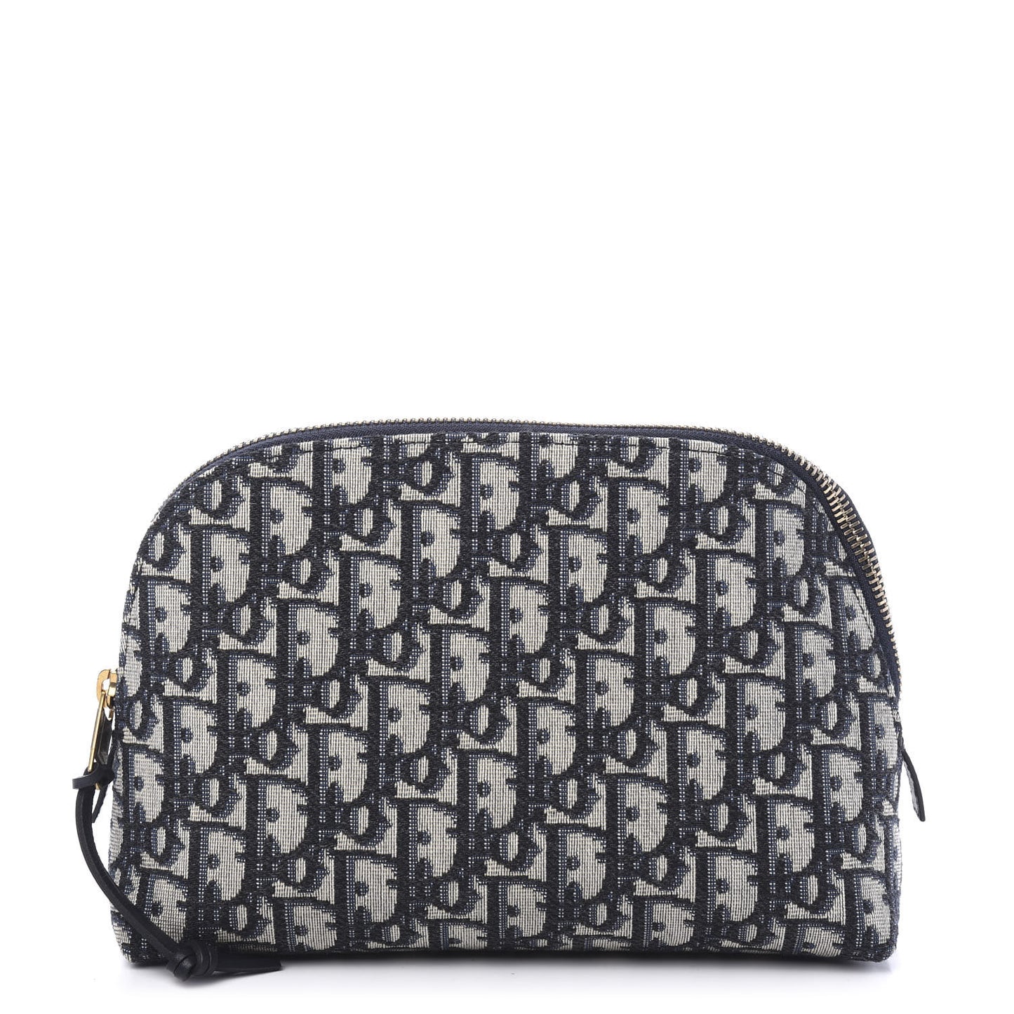 Oblique Large Beauty Pouch Bleu
