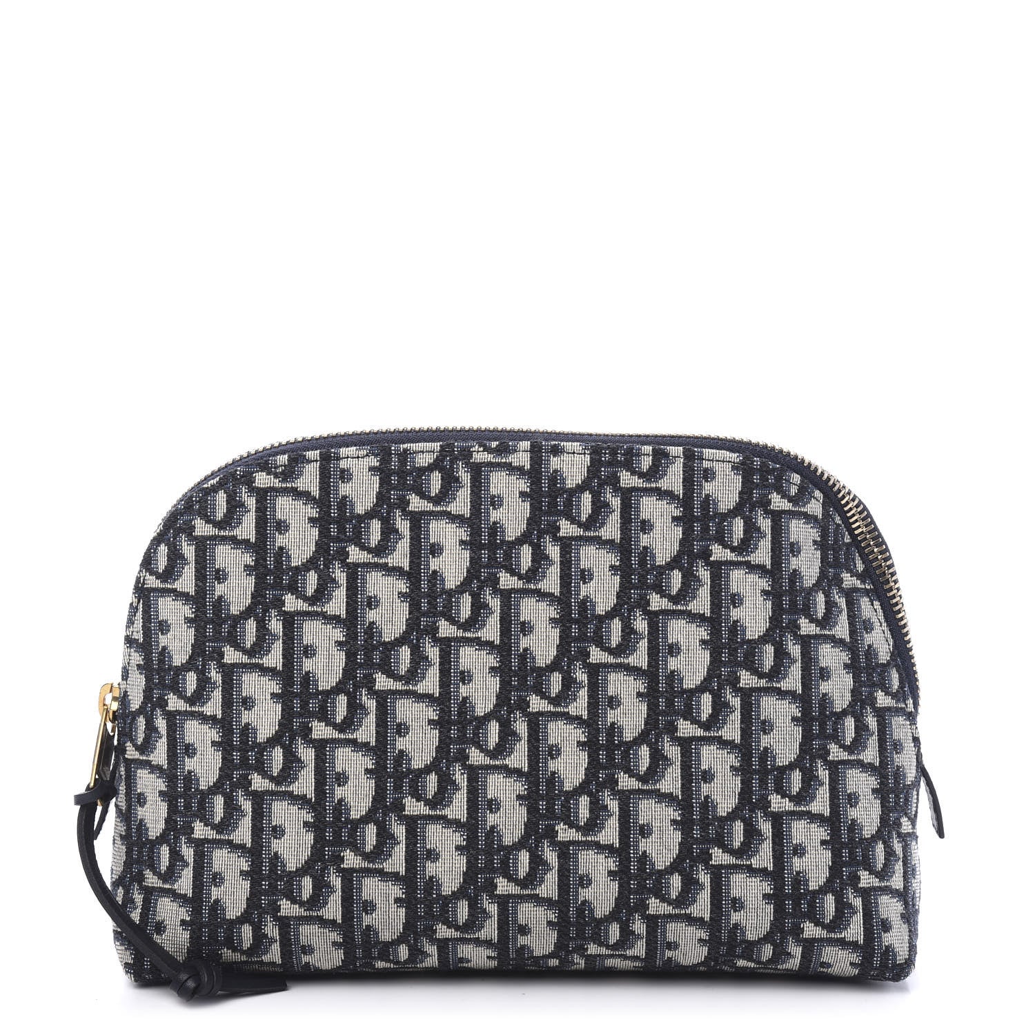 Christian Dior Oblique Large Beauty Pouch Bleu 1 of 6