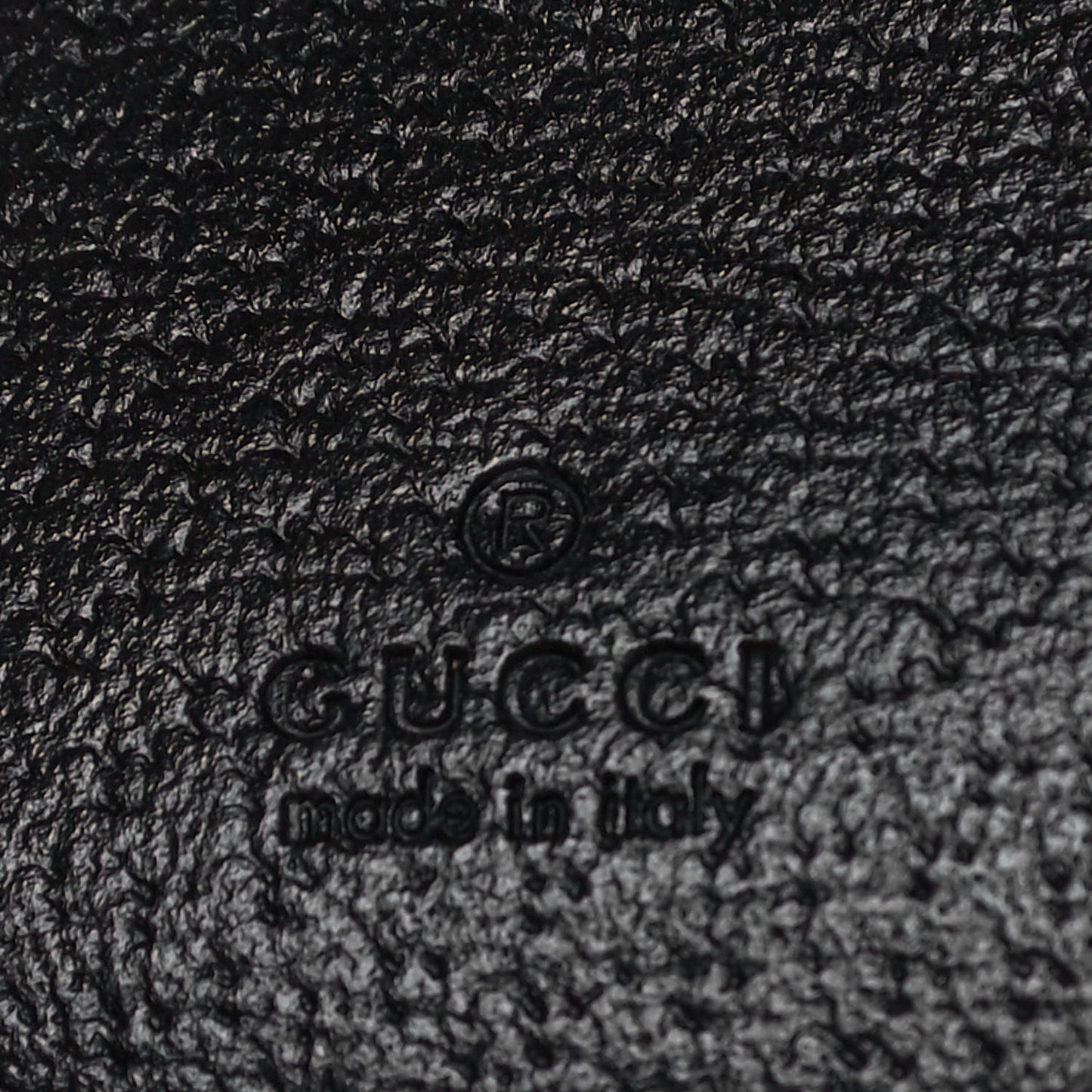 Grained Calfskin Web Mini Ophidia Round Backpack Black