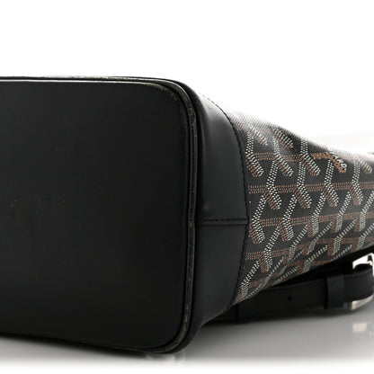 Goyard Goyardine Calfskin Alpin MM Backpack Black 9 of 15
