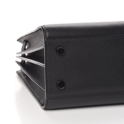 Saint Laurent Grained Calfskin Baby Sac De Jour Black 7 of 9
