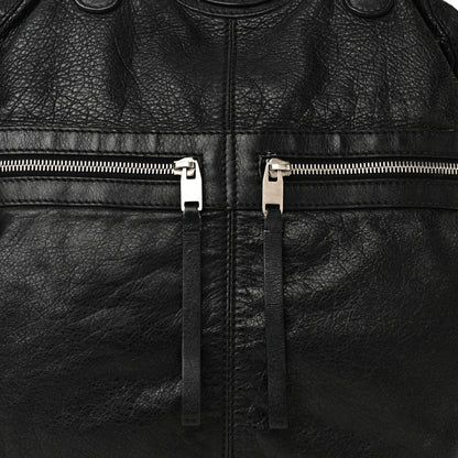 Balenciaga Agneau Classic Hardware Square Tote Black 8 of 10