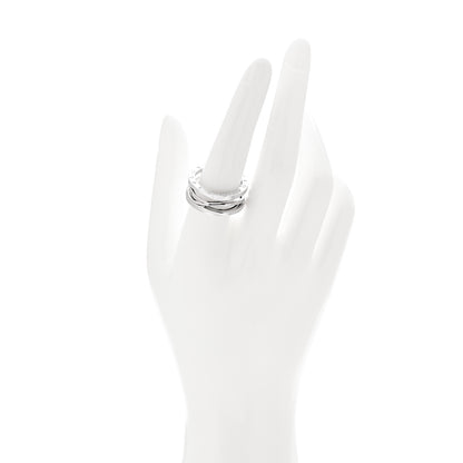 Bulgari 18K White Gold B.Zero1 Legend Three-Band Ring 58 8.25 2 of 8