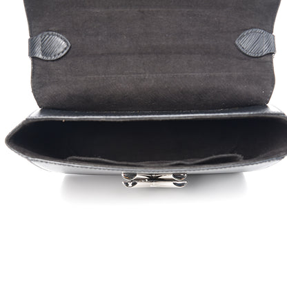 Louis Vuitton Epi Twist Shoulder Bag MM Black 4 of 16