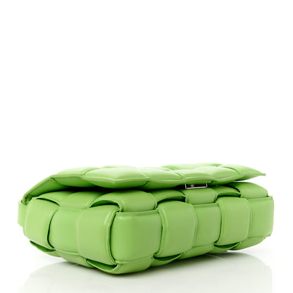 Bottega Veneta Nappa Maxi Intreccio Padded Cassette Crossbody Bag Acid Green 4 of 13
