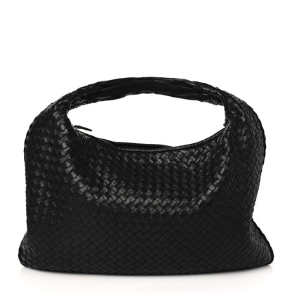 Bottega Veneta Nappa Intrecciato Large Veneta Hobo Black 1 of 9