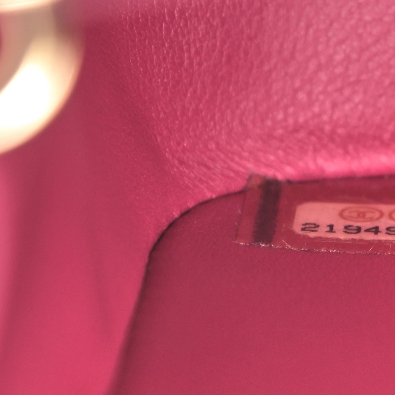 Chanel Shiny Alligator Mini Flap Pink 7 of 13