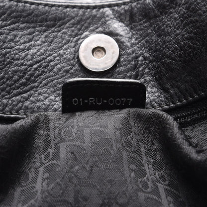 Christian Dior Calfskin Ethnic Tote Black 7 of 9