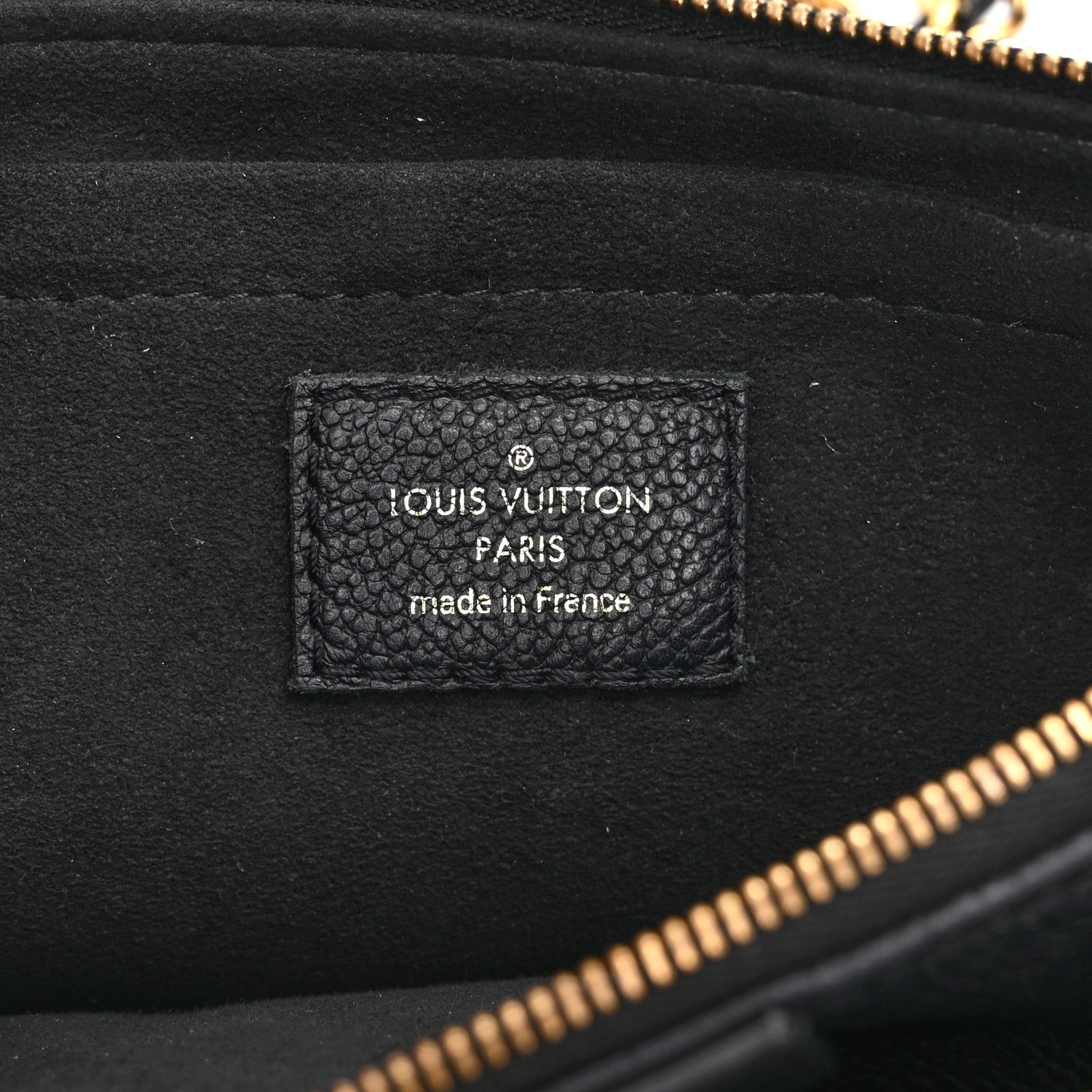 Louis Vuitton Empreinte Monogram Giant Multi Pochette Accessories Black 7 of 10