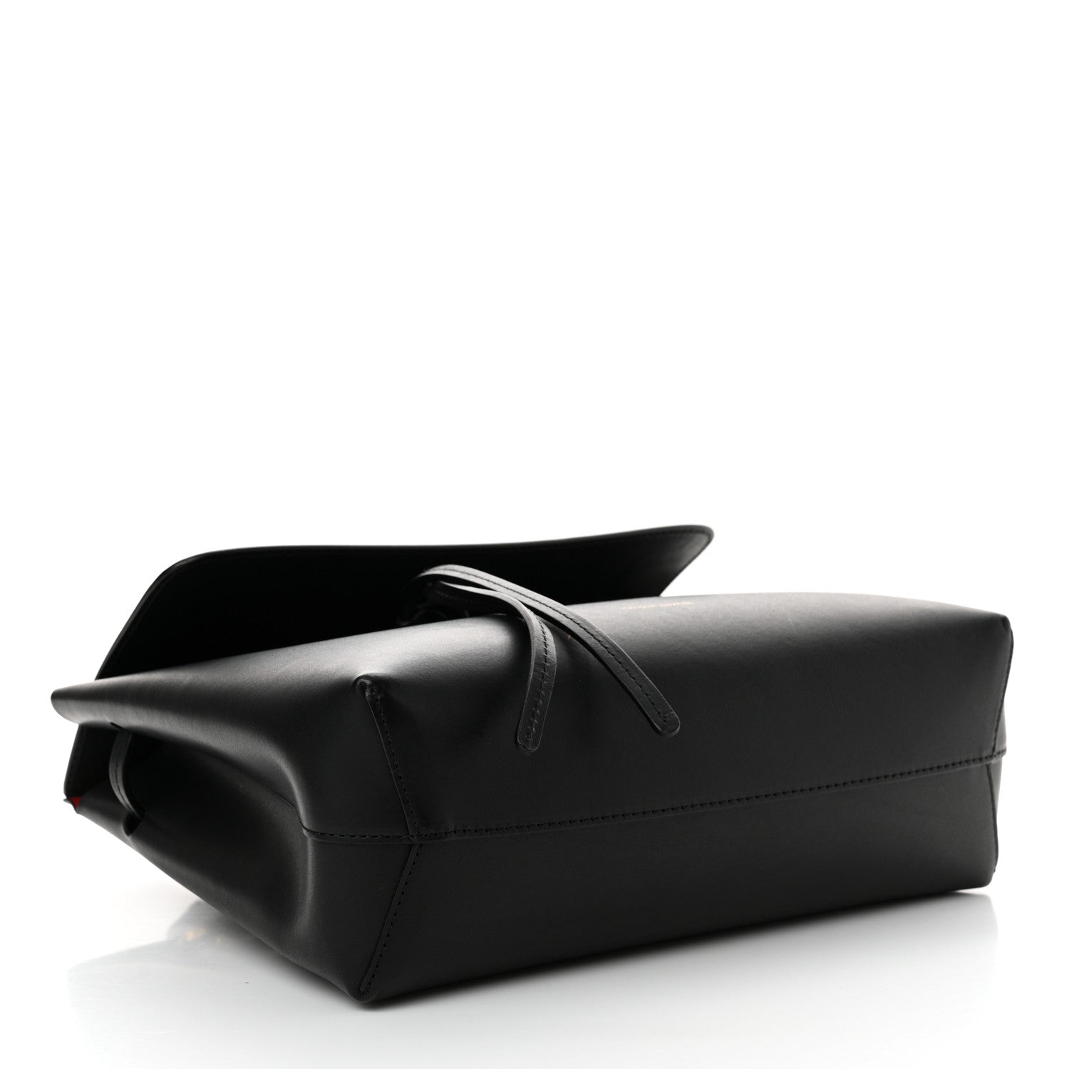 Mansur Gavriel Calfskin Mini Lady Bag Black Flamma 4 of 13