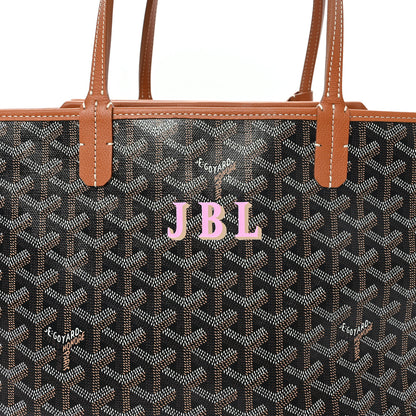 Goyard Goyardine Isabelle PM Black Gold 9 of 11