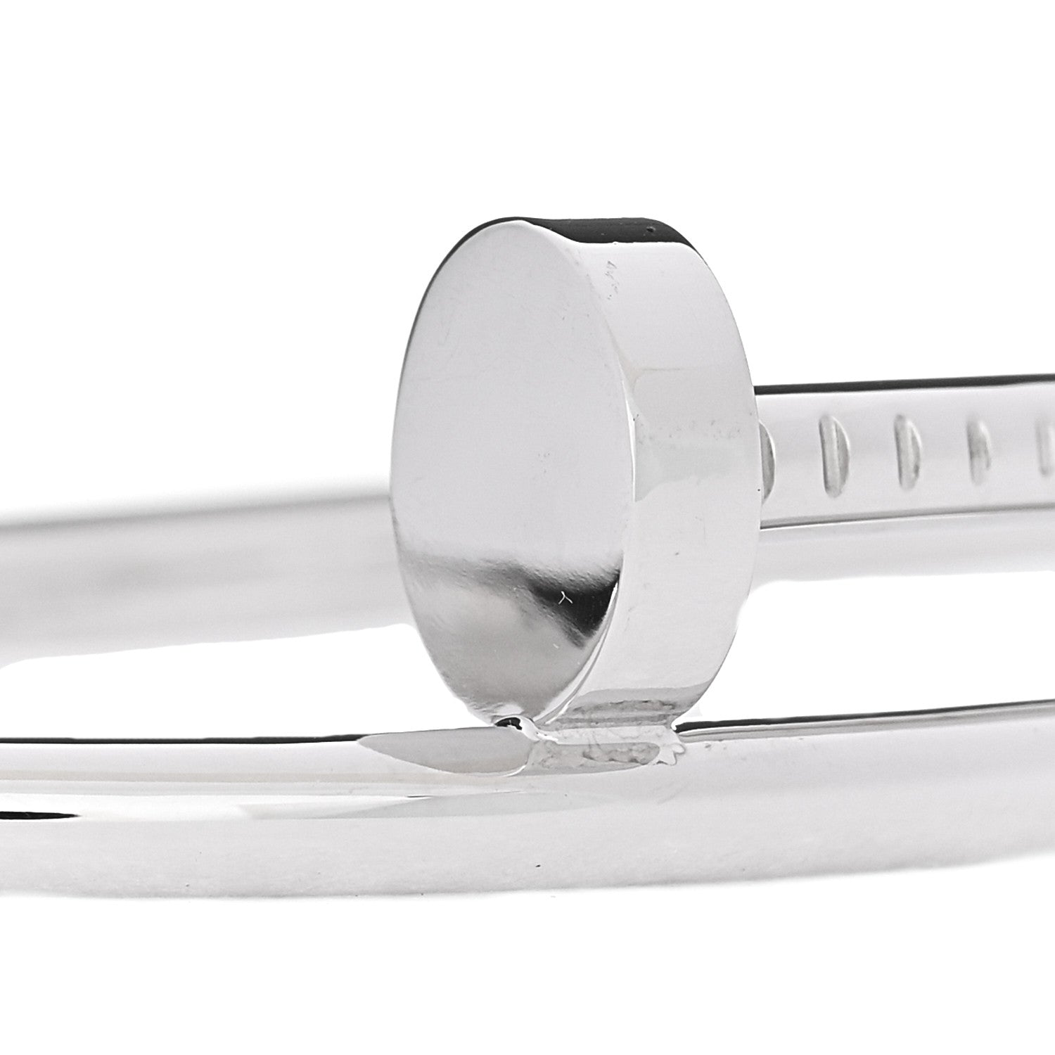 Cartier 18K White Gold Juste Un Clou Bracelet 15 4 of 5