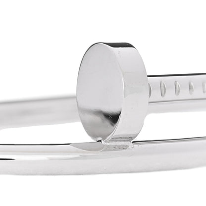 Cartier 18K White Gold Juste Un Clou Bracelet 15 4 of 5