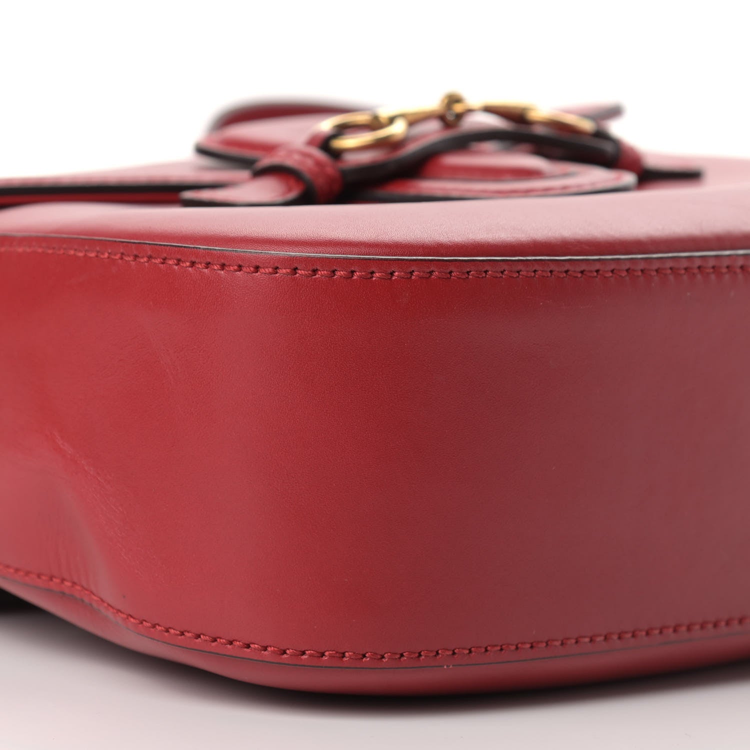 Gucci Ruinart Calfskin Medium Lady Web Shoulder Bag Hibiscus Red 7 of 10