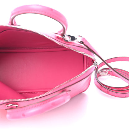 Hermes Ostrich Bolide Mini 1923 Rose Tyrien 4 of 4