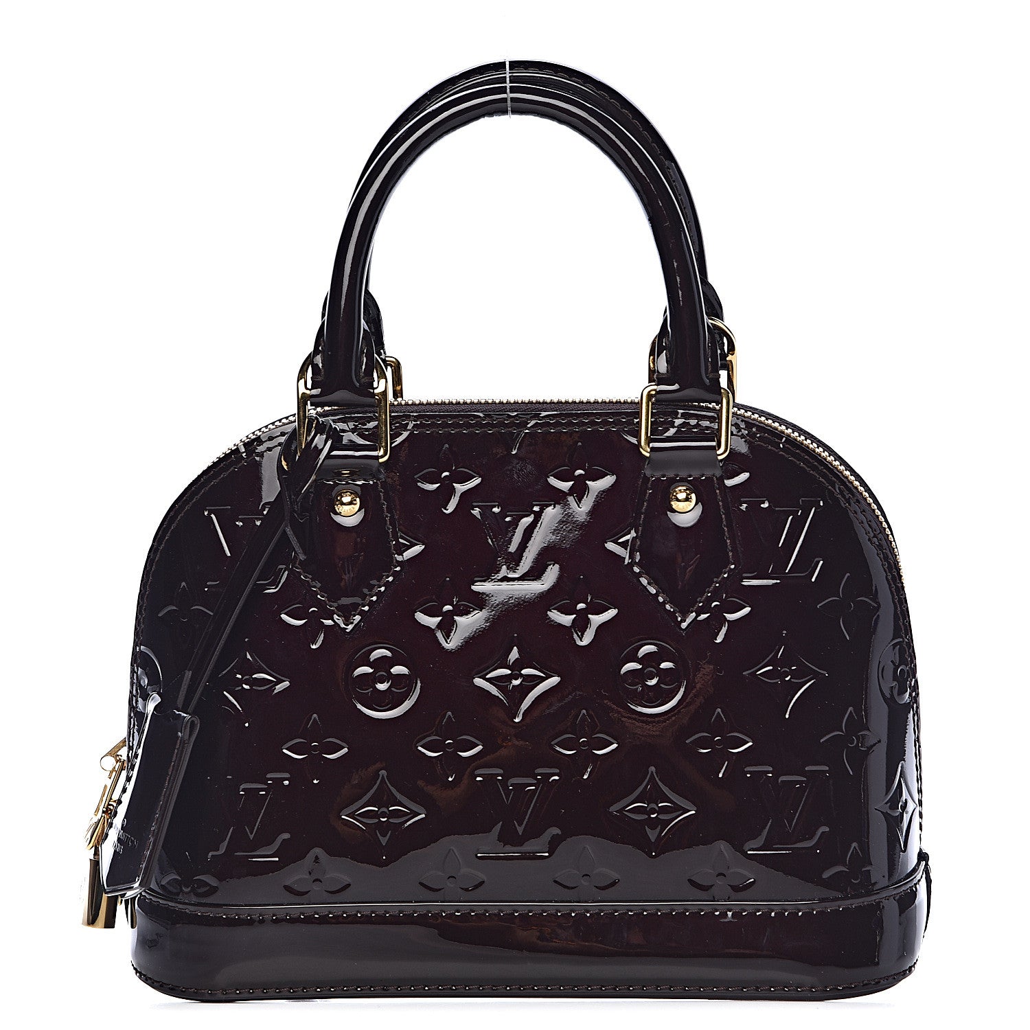 Louis Vuitton Vernis Alma BB Amarante 1 of 10