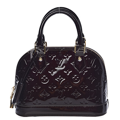 Louis Vuitton Vernis Alma BB Amarante 1 of 10