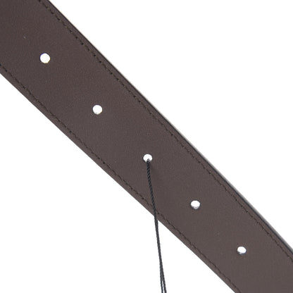 Gucci Pebbled Calfskin Logo Belt 110 44 Taupe 4 of 5