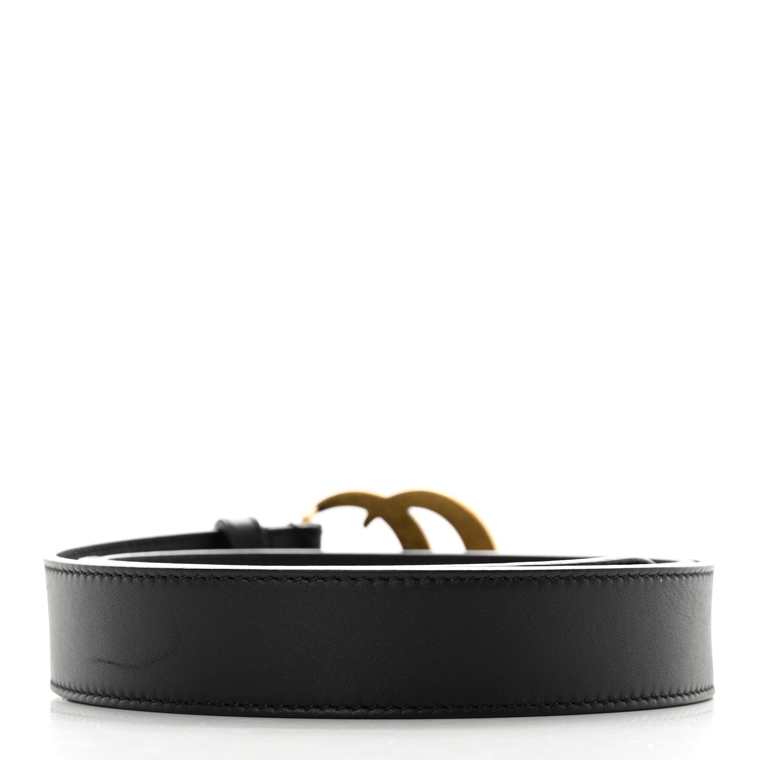 Gucci Calfskin Double G 30mm Belt 100 40 Black 2 of 7