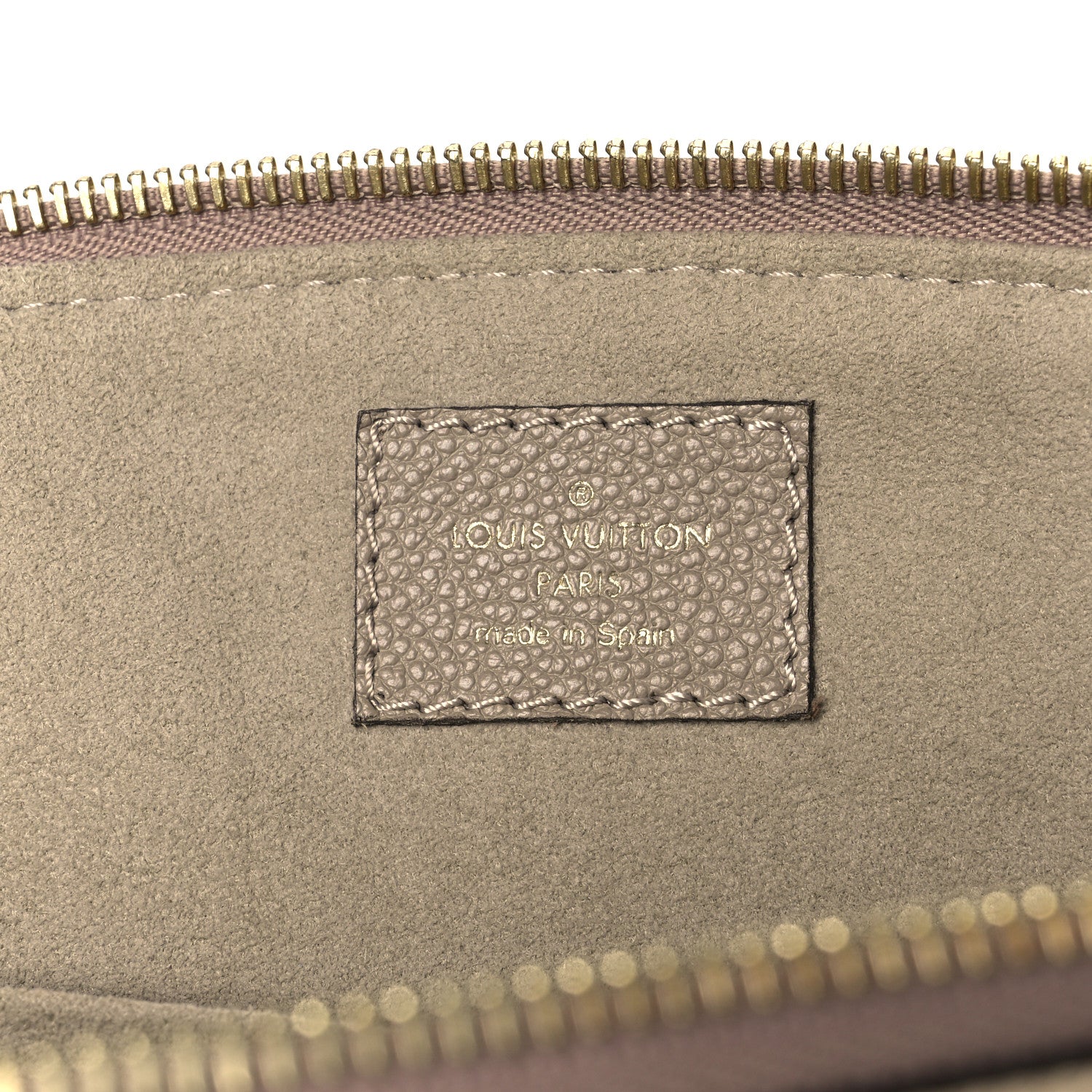 Louis Vuitton Empreinte Monogram Giant Petit Palais Tourterelle Creme 8 of 12