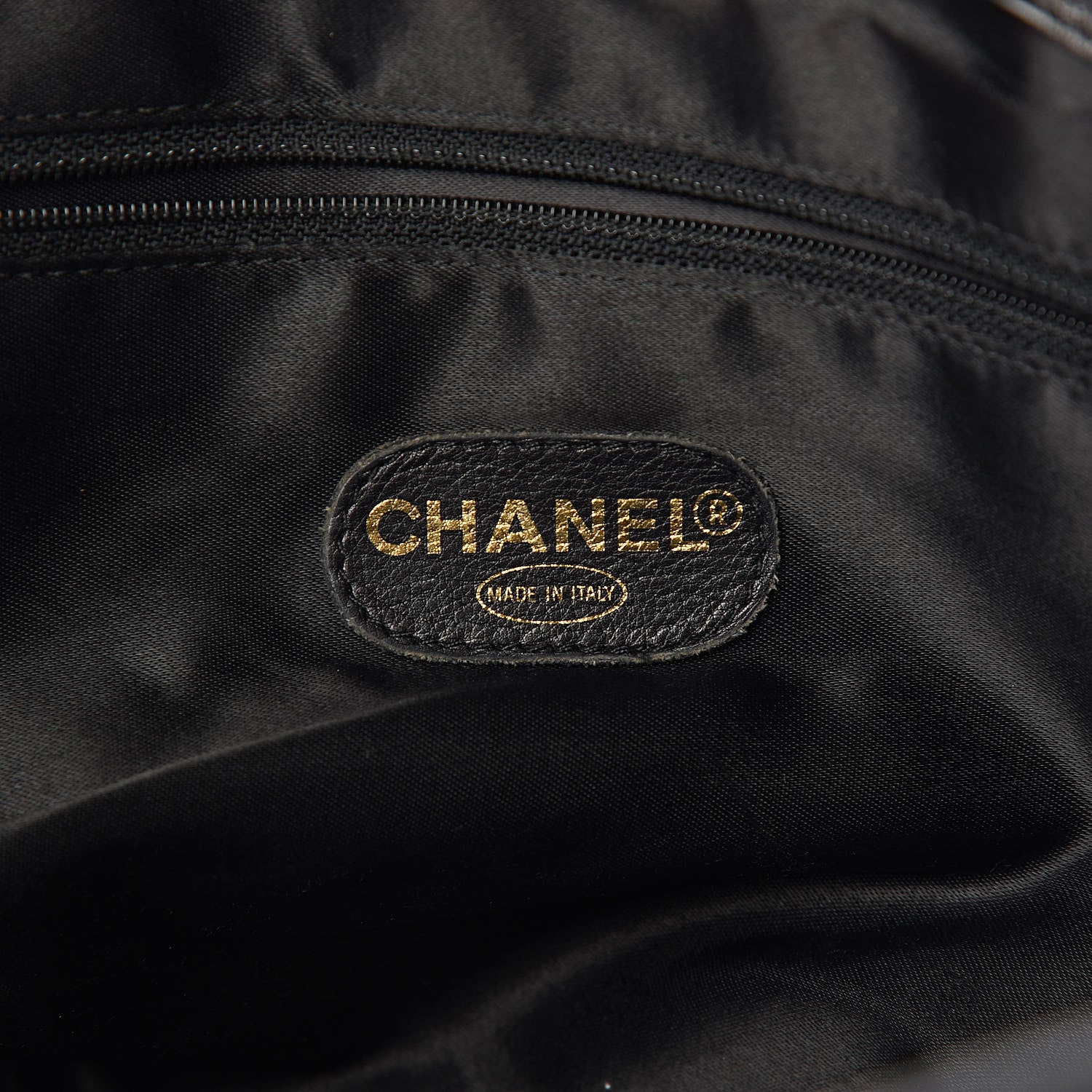 Chanel Lambskin CC Shoulder Bag Black 6 of 13