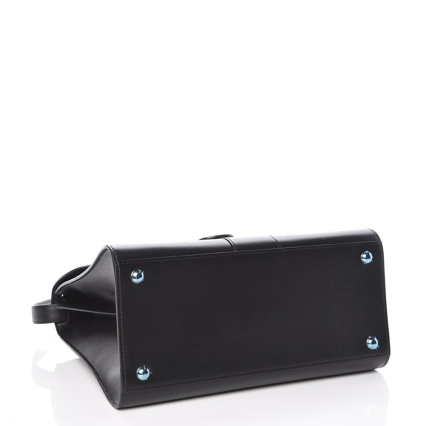 Box Calfskin MM Brillant Satchel Black